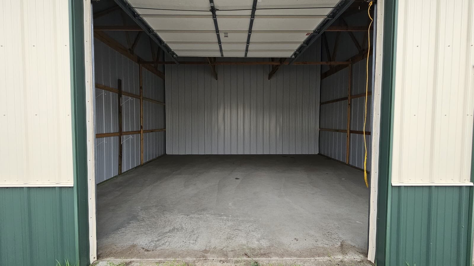 Storage facility exterior showing unit row Park Rapids MN